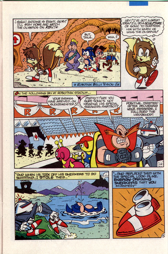 Sonic - Archie Adventure Series December 1993 Page 5